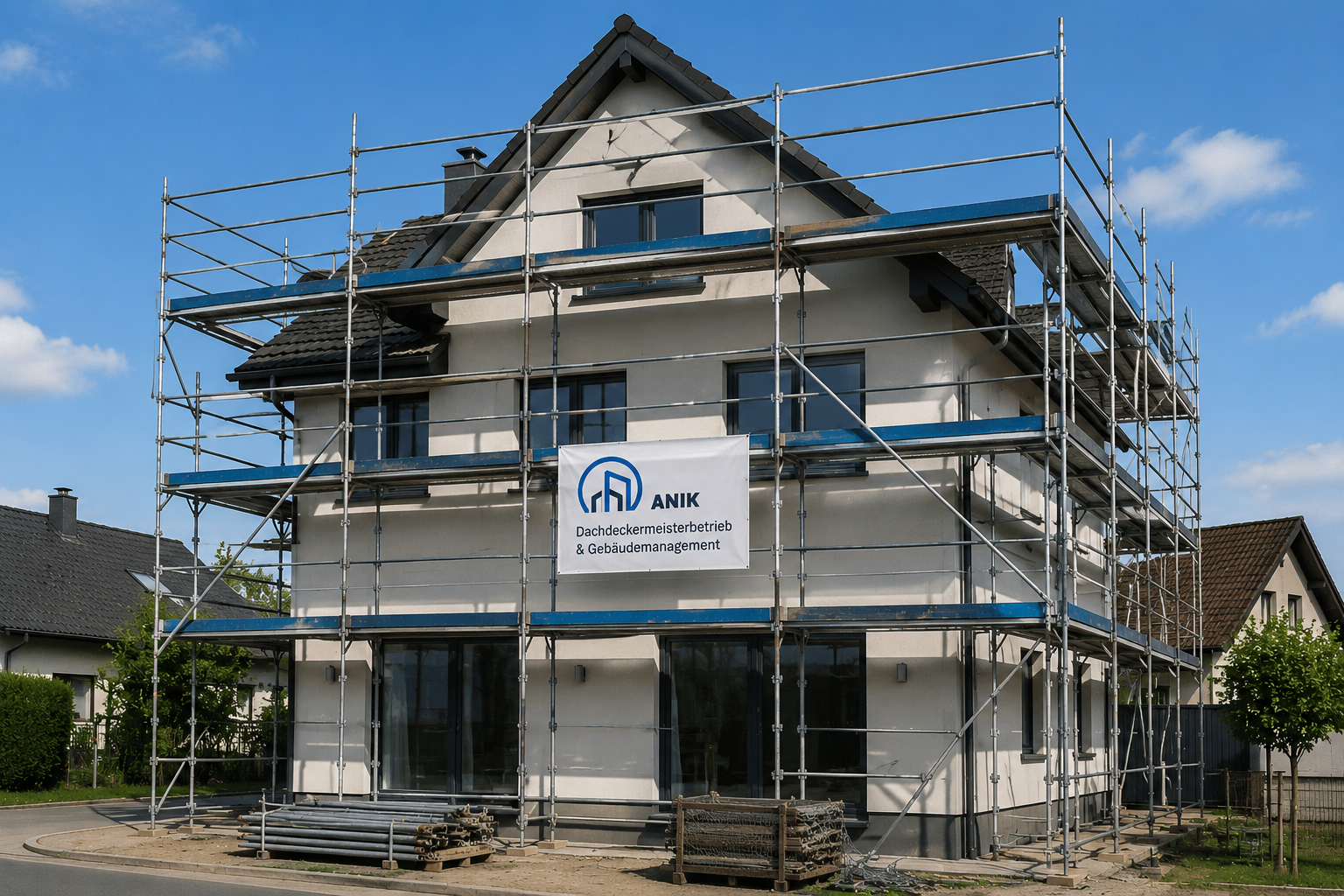 Anik Gebäudemanagement – Dachdeckermeisterbetrieb